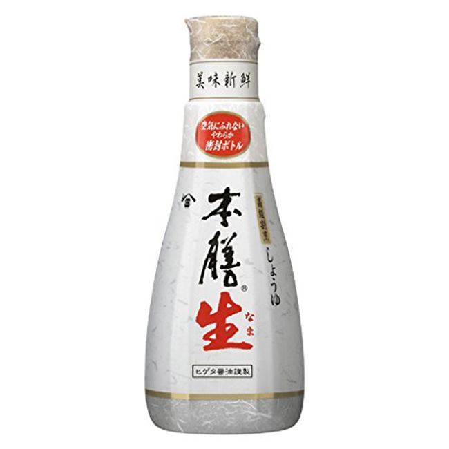 Higeta Premium Kappo Soy Sauce, Raw, 6.8 fl oz (200 ml) x 3 Packs