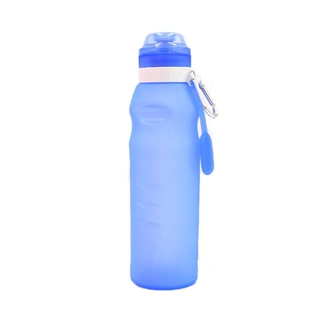 600ml Folding Silicone Water Bottle Sports Water Bottle Outdoor