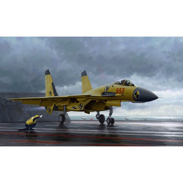 Trumpeter 1:72 - Chinese J-15 with Carrier Deck