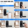 5-in-1 WiFi Smart Door Lock Fingerprint+IC