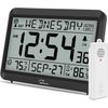 AtomicWith Indoor Outdoor Temperature, Self-setting Digital Wall