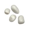 VIE Tumbled Crystals, Pack of 6, White Agate