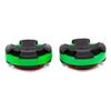 LimbSaver Broadband Dampener for Solid Limb Compound Bows, Green, 2-Pack