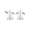 Lily Charmed - 925 Sterling Silver Turtle Stud Earrings