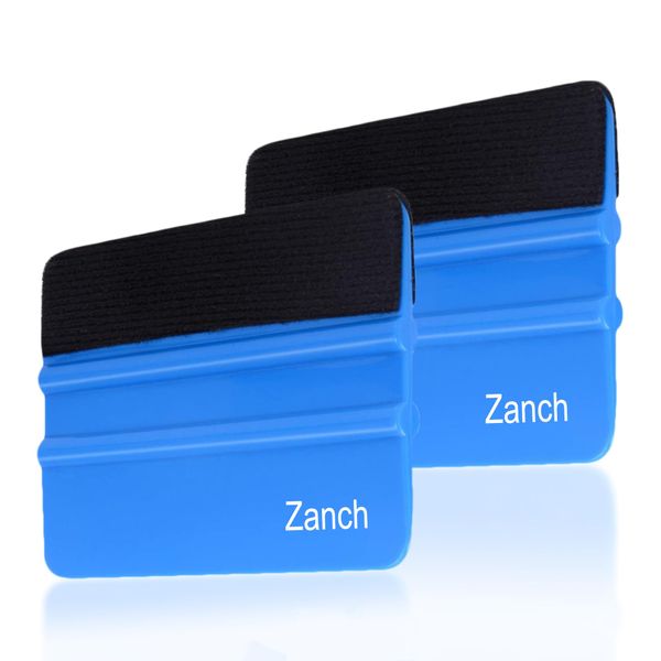 Zanch Squeegee for Vinyl, [2PCS Small Squeegee] [4 INCH Vinyl Squeegee Tool] Car Decal Squeegee for Car Wrap, Craft Sign Making, DIY Crafting, Window Tint