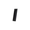Deltana FP7178U19 Flush Pull; Rectangular; Solid Brass; 7" x 1-7/8" x 3/8"; Black Finish