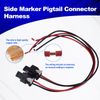 Side Marker Pigtail Connector Harness Compatible with Dodge Charger 2015-2022(2PCS)