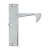 Deltana EPT425U26 4 1/2-Inch Solid Brass Thin Edge Pulls