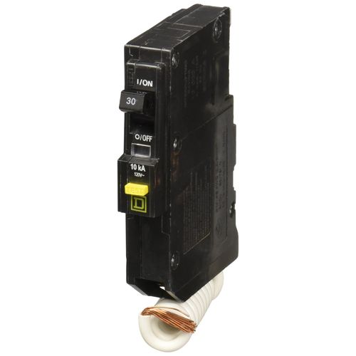Square D By Schneider Electric 30A 1P GFCI Circuit Breaker QO130GFI by Square D by Schneider Electric