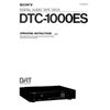 Sony DTC-1000ES Digital Audio Tape Deck Owners Instruction Manual