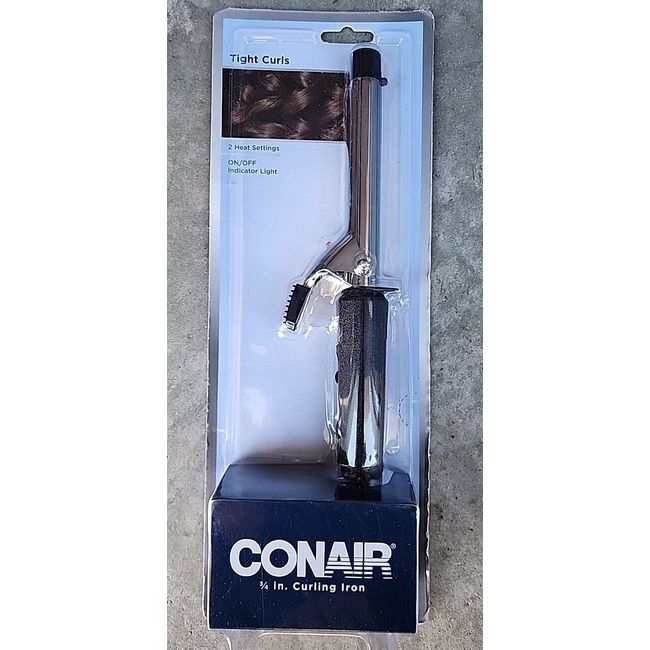 Conair 3/4" Curling Iron Model CD16DG - 2 Heat Settings - New in Package