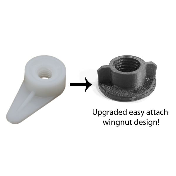 Wet/Dry Shop Vac Replacement Filter Nut for Rigid or Craftsman - Online ...