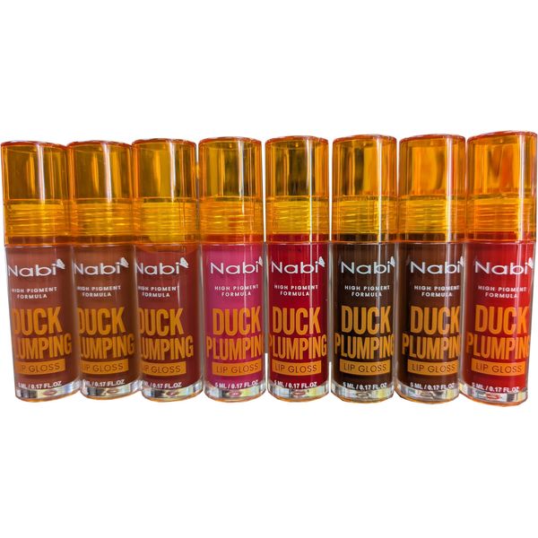 Nabi 8 Colors Duck Plumping Lip Gloss Set