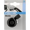 FISCHER Mini Bicycle Bell, Black, One Size