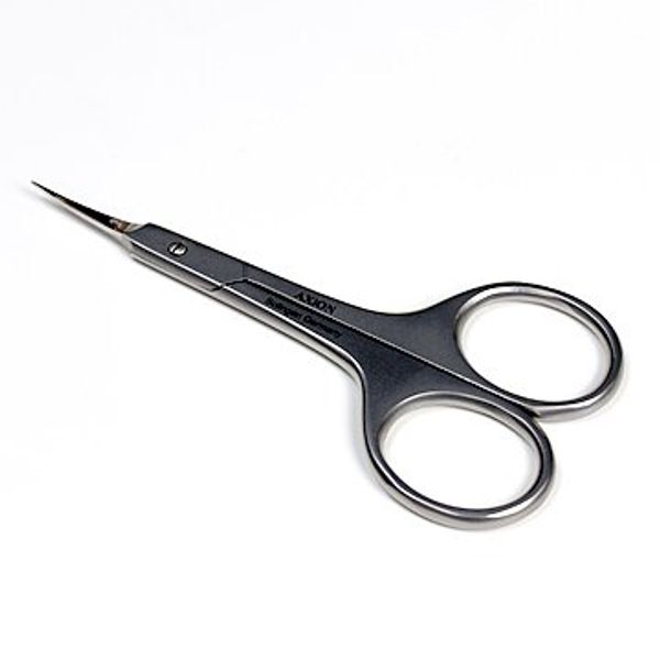 Solingen, Germany AXiON Concorde Eyebrow/Sweetskin Scissors (Taper/ Ultra-fine Tip) Luxury Smoke Finish #slg007304fba