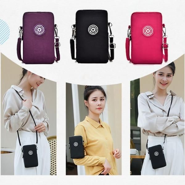 Cell phone mini crossbody bag mobile phone bag arm band bag running bag