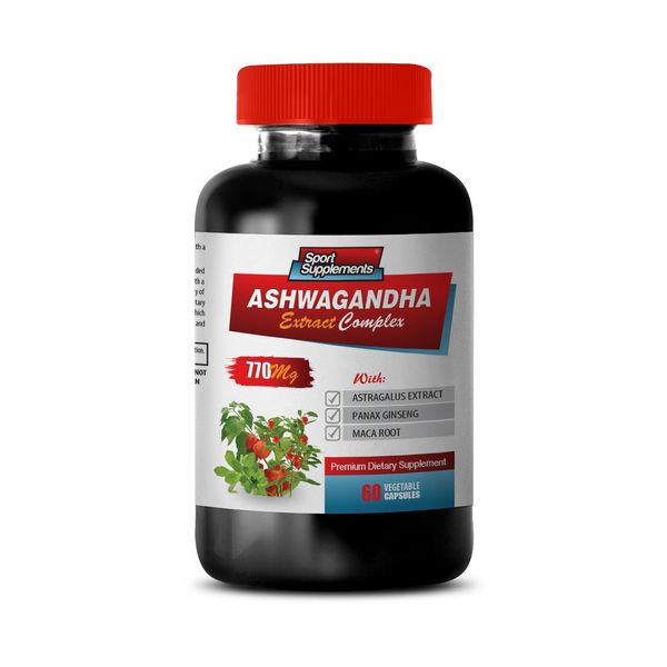 fertility pills for men - ASHWAGANDHA ROOT COMPLEX 770mg 1 Bottle