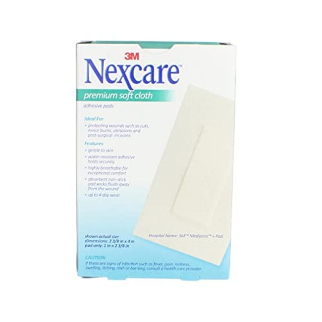 Nexcare First Aid Premium Soft Cloth Tape, 1 Inch