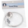 Harbor Mist Towel Ring, Satin Nickel by Stone Harbor Hardware