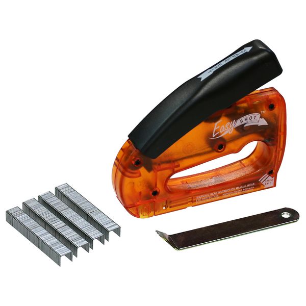 ARROW #5650O-6J Easy Shot Hand Tacker, Orange