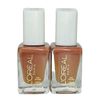 2X L'Oréal Paris Pro Manicure Nail Color Polish - #570 Caffeinated