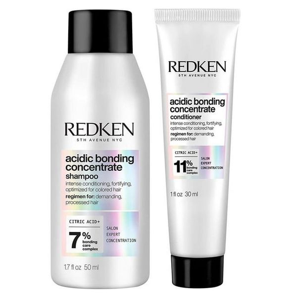 Redken Acidic Bonding Concentrate Shampoo and Conditioner TRAVEL SET