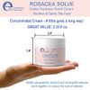 E70 Rosacea Solve - Visible Redness Relief Cream - Calming Face Moisturizer For Rosacea and Acne-Prone Skin - Sensitive Skin Care With Organic Ingredients such as Aloe Vera, Almond Oil, Licorice and Chamomile Extracts - No Parabens