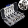 150 Pieces Thread Repair Inserts M3-M8 Stainless Steel Thread Repair Insert Wire Thread Insert Assortment
