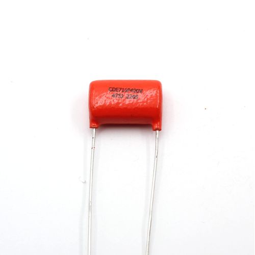 Orange Drop Capacitors .047uf / 400v, 716P Series, Tone Capacitor for Electric Guitar & Bass, Pack of 2