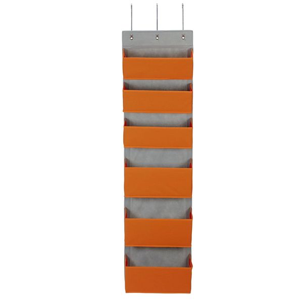 Tials 21681 Overthe Overthedoor Organizer Orange