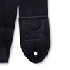 MARTIN 18A0103 BASIC NYLON W/PICK HOLDER BLACK Guitar Strap, Black