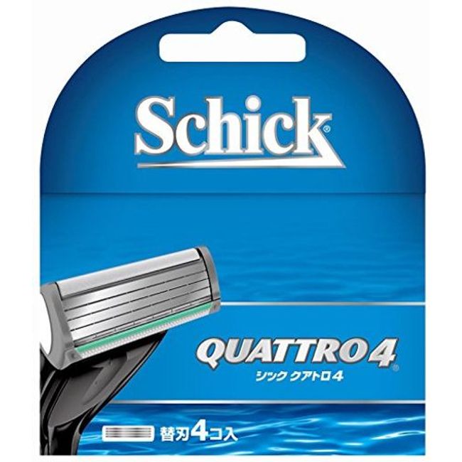 SCHICK Quattro 4 4-blade spare blade (4 pieces)