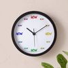 CafePress Now 10" Wall Clock for Livingroom, Kitchen, or Office
