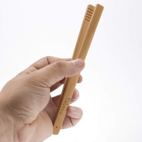 Toaster Buddy Carbonized Bamboo Tongs: Your Versatile Kitchen Companion by KitchenVIA