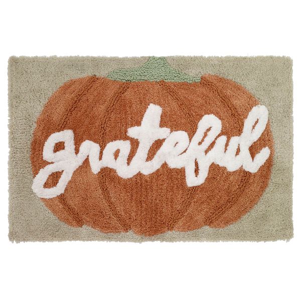 Avanti Linens - Bath Mat, Cotton Bath Rug, Fall Home Decor (Grateful Patch Collection)
