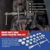 24pcs Brake Caliper Tool Heavy Duty Disc Tool Set Wind Black Wind Back Kit