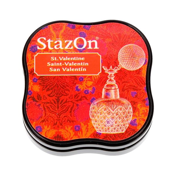 Artemio Tsukineko StazOn Midi Pad, St. Valentine