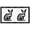 'Sphynx Cat Sitting' Pet Feeding Mat (PM00029212)