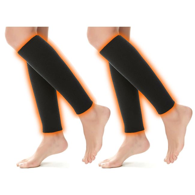 Long Leg Warmers [Set of 2] Warm, Extreme Warming, Cold Protection, Ankle Warmers, Keeps Your Feet Cool, Keeps Your Feet Cool, Cold Protection, Long Cover for Feet Out, RC Stickers Included