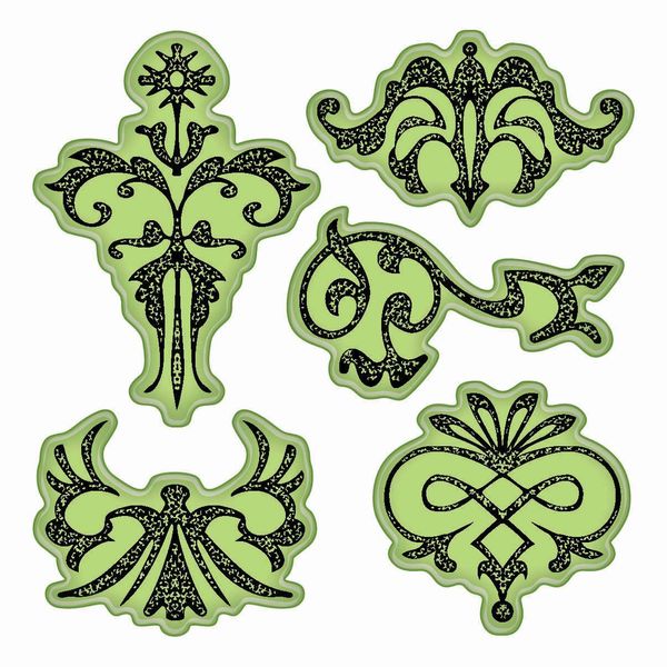 Stamping Gear INKA Ornament Designs Stamp