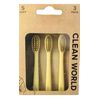 9 Count CleanWorld Plant-Based Toothbrushes Soft Bristles Vegan Friendly (3x3pk)