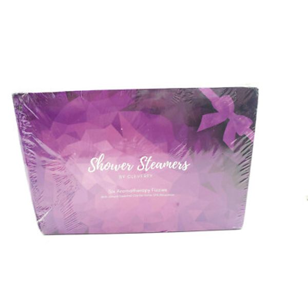 Cleverfy Aromatherapy Shower Steamers - Variety Pack of 6 Shower Bombs