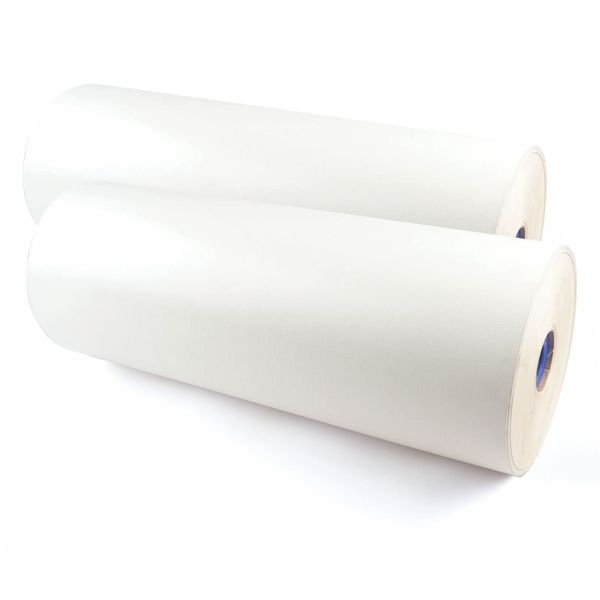 Generisch 1 Roll Wrapping Paper, Blank, White, 50 cm, 10 kg, for Food Contact, Baker's Roll, Parchment Substitute, Food Wrapping Paper, Large Rolls of Wrapping Paper, Wrapping Paper Roll