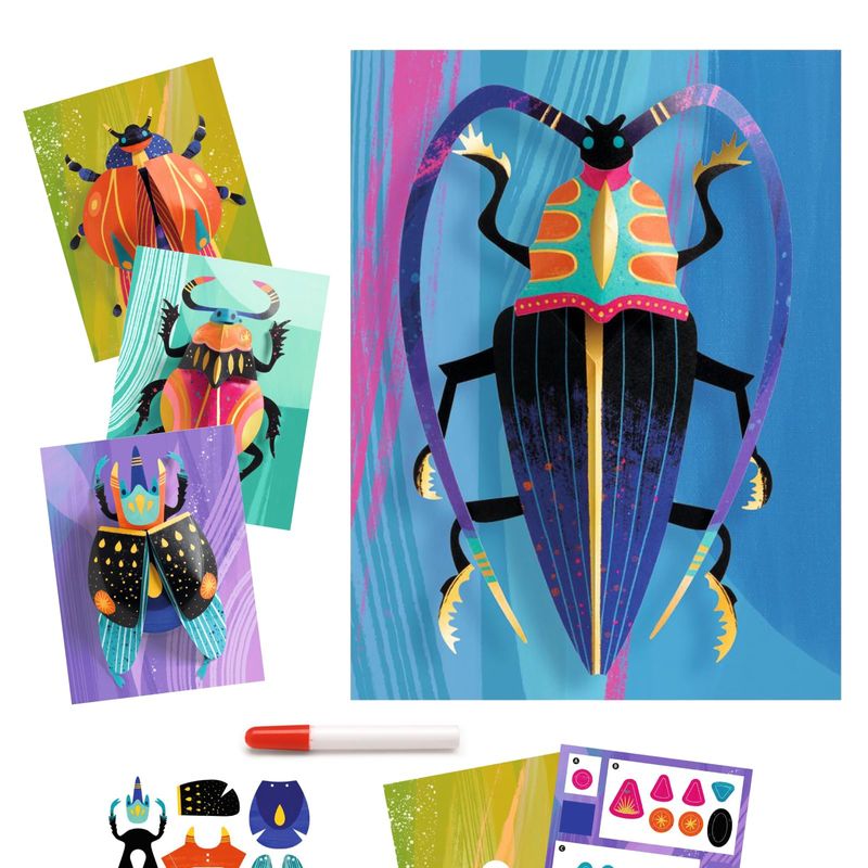 DJ09449 Paper Crafts, Insects, Elementary School Students, Educational ...