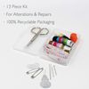 Korbond Sewing Kit - 15 Piece Essential Sewing Kit for Repairs and Projects