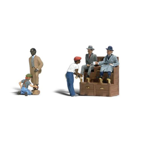 Scenic Accents HO Shoe Shiners
