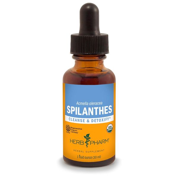 Herb Pharm, Certified Organic Spilanthes Liquid Extract, 1 Ounce