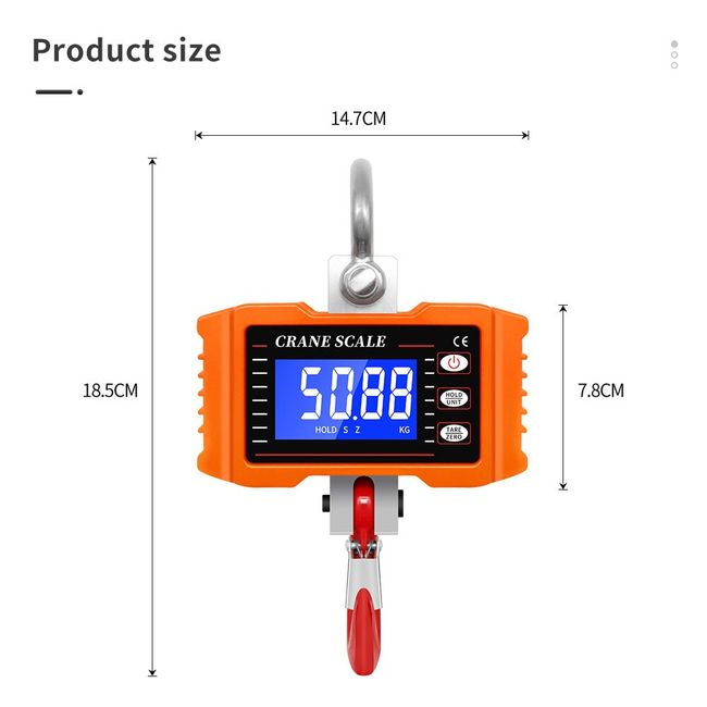 Digital Hanging Scale, Heavy Duty Hanging Scale,Electronic Hook