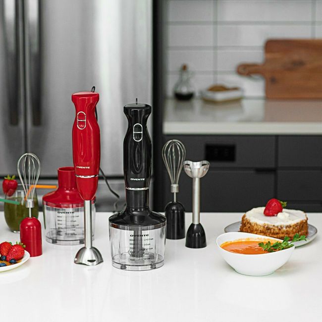 Kenmore Immersion Hand Blender Set with Food Chopper and Whisk