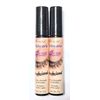 2 PACK! PROSA 4 IN 1 PROFESSIONAL BRUSH BLACK INTENSE FORMULA EXTRA VOLUME